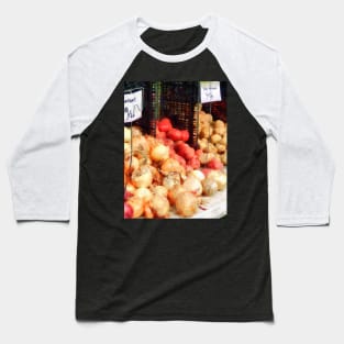 Food - Onions and Potatoes Baseball T-Shirt